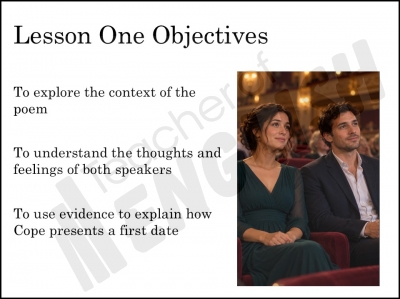 1st Date - She and 1st Date - He teaching resources lessons