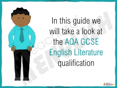 A Guide to the AQA GCSE English Literature Qualification teaching ...