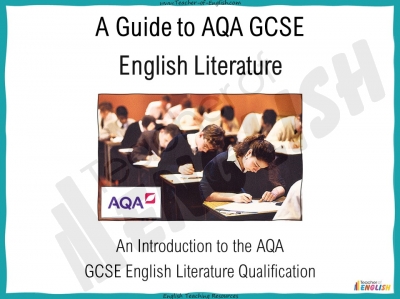 A Guide to the AQA GCSE English Literature Qualification teaching ...