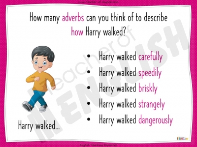 Adding Adverbs - KS2 teaching resources lessons