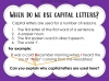 Capital Letters teaching resources lessons