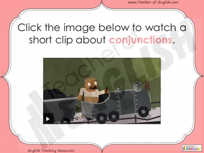 Co-ordinating Conjunctions - Year 2 teaching resources KS1 lesson