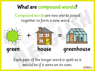 Compound Words - Year 1 teaching resources lesson