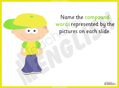 Compound Words - Year 1 teaching resources lesson