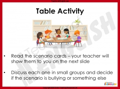 Discussion Texts - Bullying teaching resources unit of work