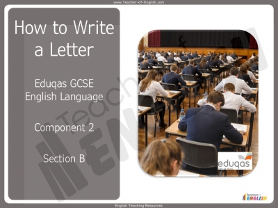 Eduqas GCSE English Language - Writing a Letter teaching resources unit ...
