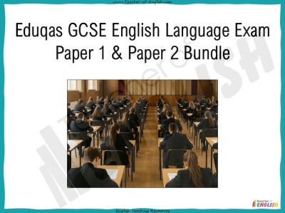 Eduqas GCSE English Language Bundle Paper 1 and Paper 2 teaching ...