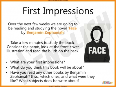 Face by Benjamin Zephaniah - Free Resource teaching resources lesson