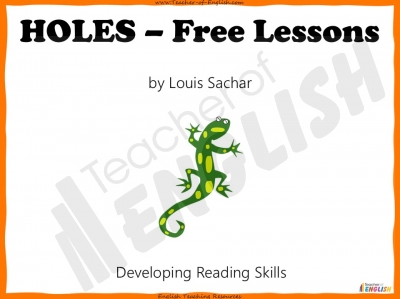 Holes Free Lessons - Year 6 teaching resources lesson