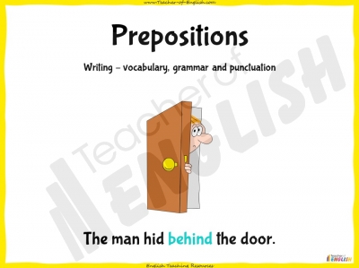 Prepositions Teaching Resources