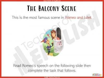 Romeo and Juliet - Act 2 teaching resources lessons