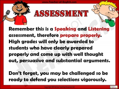 Room 101 teaching resources lesson