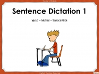 Year 2 Sentence Dictation Bundle teaching resources lesson