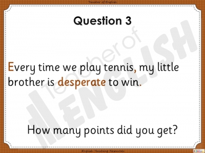 Sentence Dictation 1 - Year 6 teaching resources lesson