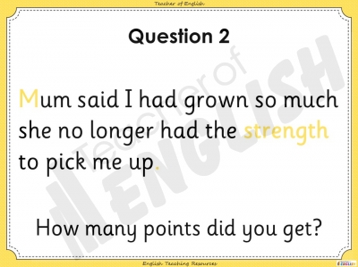 Sentence Dictation 3 - Year 4 teaching resources lesson