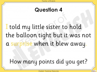 Sentence Dictation 3 - Year 4 teaching resources lesson