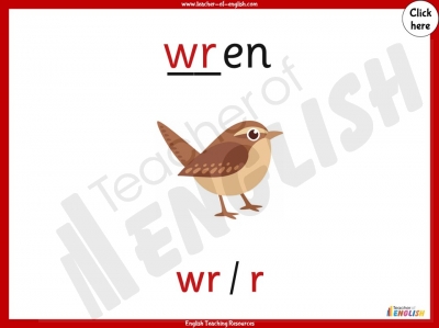 The r Sound Spelt wr - Year 2 teaching resources lesson