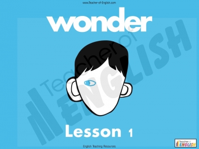 Wonder - Unit of Work Part One teaching resources unit of work